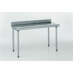 Tournus Equipement Table inox TS15N adossée 900 x 1500 x 600 cm Tournus - plastique 404944_0