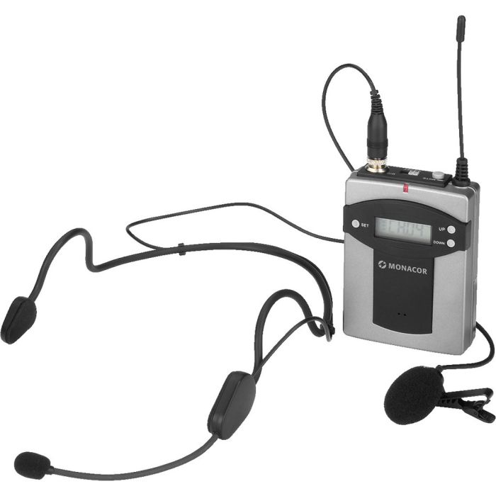 TXA-800HSE Emetteur de poche micro multifréquences Monacor_0