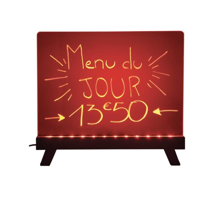 Ardoise magique de table - Multicolore, 16 effets lumineux - bo-tab11, bo-tab10_0