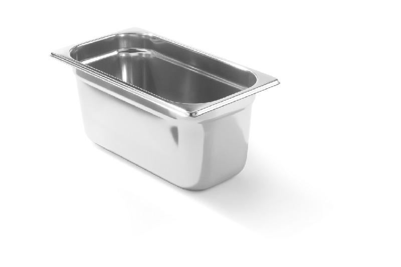 Bac gastronorme inox 1/3 - gamme économique - 325x176 mm - hauteur 150 mm - épaisseur 0,7 mm - 801512_0