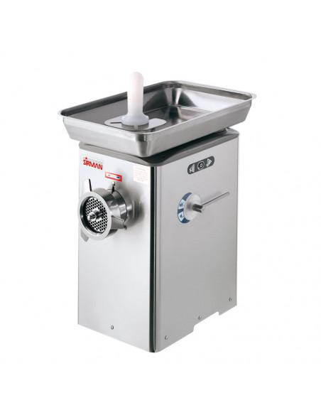 Hachoir à viande professionnel Sirman TC 32 - Référence TCB32 - Non réfrigéré, inox AISI 304, moteur puissant_0
