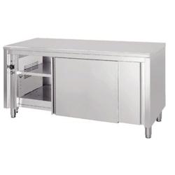 Inox Bim Meuble chauffant non adossée inox - inox TVT14FL_0