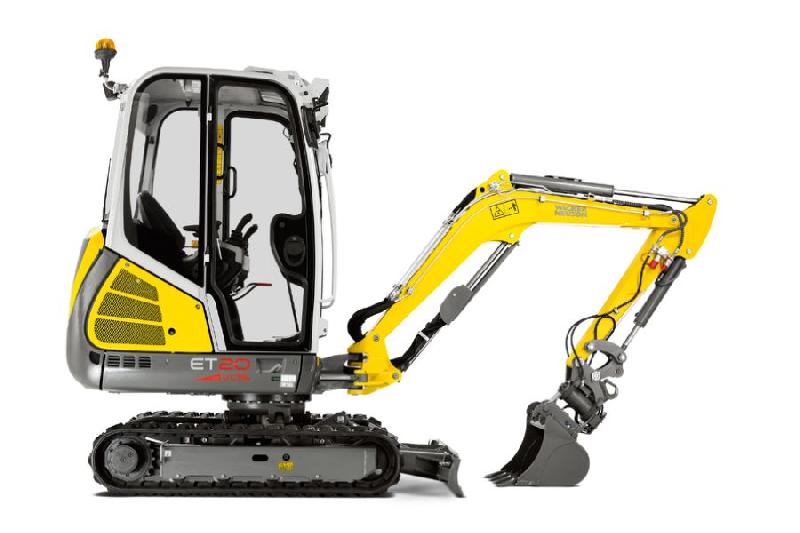 Pelle sur chenilles Wacker Neuson ET20 - 13,8 kW - Profondeur de fouille 2 683 mm - Poids 2 005 à 2 526 kg_0