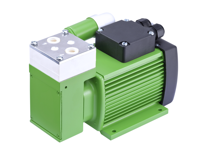 Pompe à membrane pour gaz - N 87 - Débit max. 7.5 l/min, 1.5 bar, vide max. 140 mbar_0