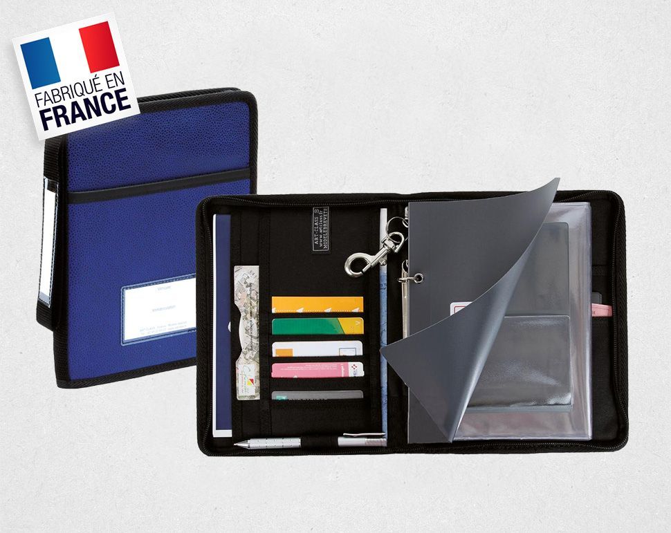 Porte documents véhicule avec multivues pour organisation des papiers_1