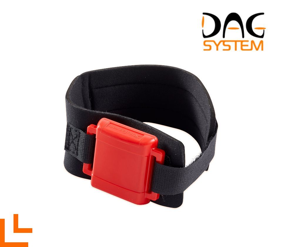 Puce triathlon réutilisable waterproof - bracelet cheville à attache velcro pour chronométrage multisport_0