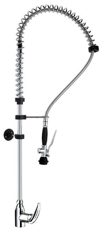 Robinet douchette mélangeur en laiton chromé - GD-M - Dimensions 805x400x70 mm - Poids 4,56 kg_0