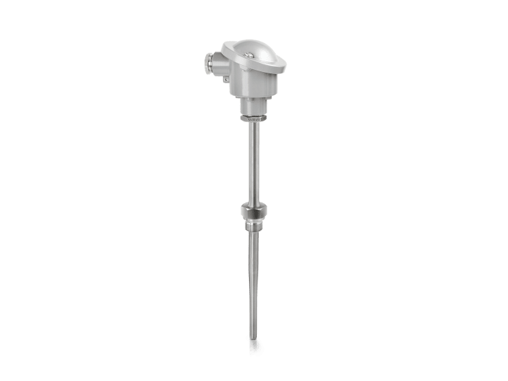Sonde de température thermocouple (TC) OPTITEMP TCA-S41 - applications standards - doigt de gant mécano-soudé conique -40…+600 °C_0