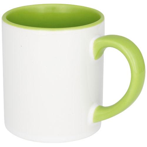 Tasse Pix de 250 ml - style pop - marquage sublimation - céramique avec poignée et couleur intérieure assortie - 10052403_0