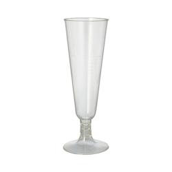Verres à vin pétillant, PLA 