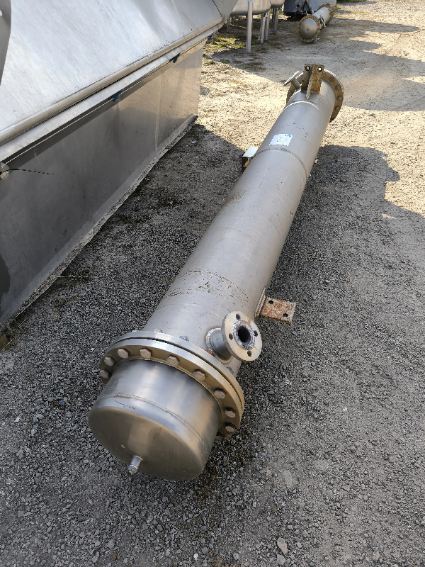 Échangeur tubulaire Talleres Inox Valles 16,9 m² en acier inoxydable - Référence : C14135_0