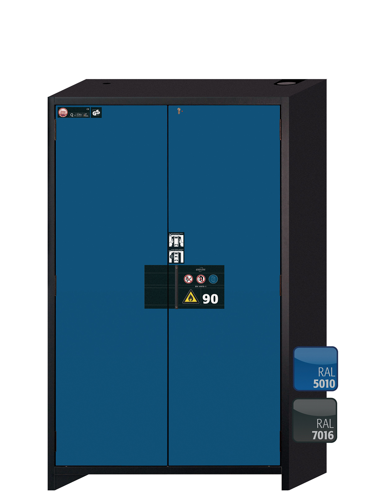 Armoire de sécurité Q-PEGASUS-90 modèle Q90.195.120.WDAC - Réf 30002-047-30013_0