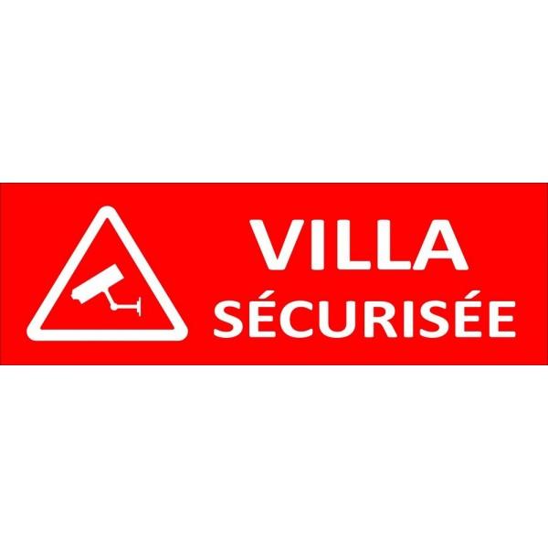 Panneaux villa sécurisée CAM 16 - Adhésécure - Adhésifs anti-UV et résistants aux intempéries_0