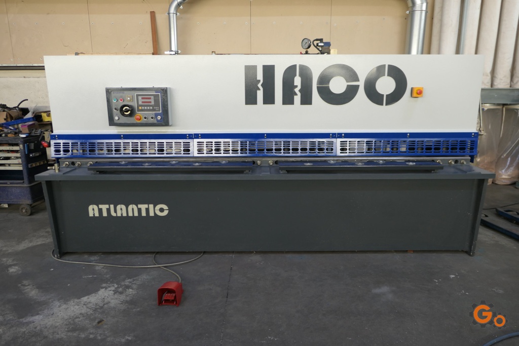 Cisaille guillotine HACO, longueur de coupe 3200 mm - Année 2014 - 8971_0