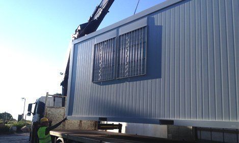 Container bureau d'accueil - 15 m² - Niveau thermique RT 2012 - Livraison en 8 jours_0