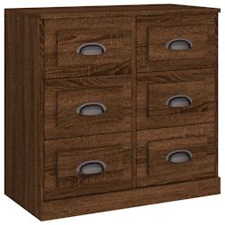 Helloshop26 - Buffet bahut commode armoire meuble de rangement organisateur cuisine salle de séjour salon 70 x 35,5 x 67,5 cm bois 02_0031407 - 30002_0