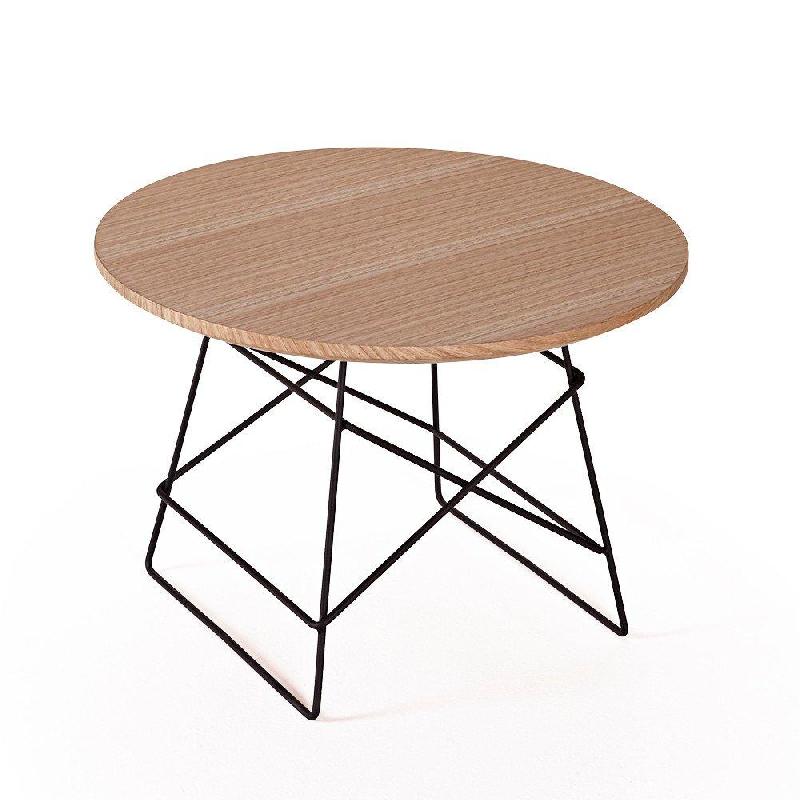 INNOVATION LIVING  GRIDS TABLE BASSE DESIGN TAILLE M CHÊNE CLAIR_0