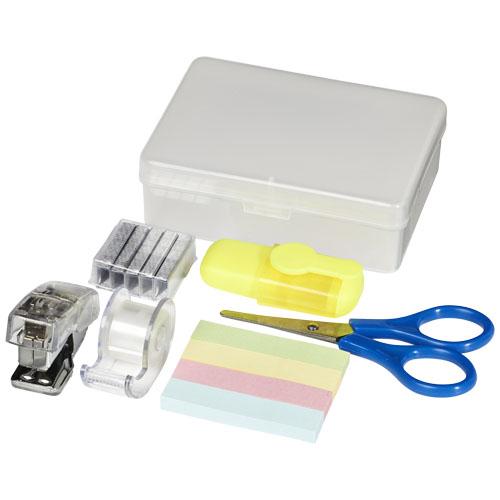 Kit de papeterie Beauxed 10728100 - feuillets repositionnables, ciseaux, agrafeuse, ruban adhésif et surligneurs_0