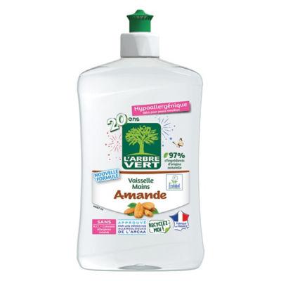 Liquide vaisselle écologique 2 en 1 L'Arbre Vert Amande 500 ml_0