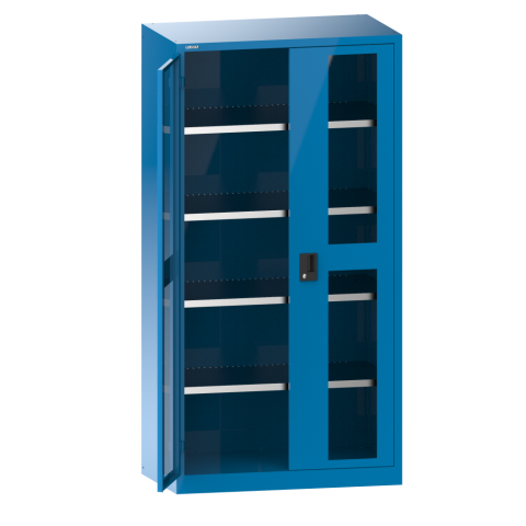 LISTA - ARMOIRE À PORTES BATTANTES (HXLXP) 195 X 125 X 40 CM KEY LOCK R5012
