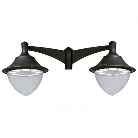 Luminaire extérieur pour mât 2 bras - Gunther-48 IP65 GX53 6x10W - Noir_0