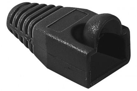 Manchons RJ45 noirs - diamètre 6 mm - sachet de 10 pièces - Garantie 1 an_0