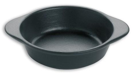 MATFER - PLAT ROND FONTE ÉMAILLÉE NOIR 0,5L D.150 MM - 071078