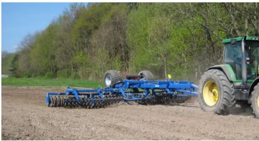 MaxiRoll HD 5-sections system roller - rouleau agricole Dalbo - 10-30-12-30m - lourd et stable avec Crackerboard hydraulique_0