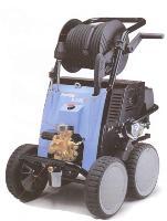 Nettoyeur haute pression autonome - 220 Bars - 16 l/min - Moteur essence 11 CV - Tambour enrouleur 20 m_0