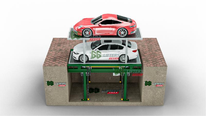 Pdk - Système de parking souterrain motorisé avec dimensions personnalisées et sécurité renforcée_0