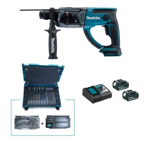 Perfo-burineur SDS-Plus 18 V Li-Ion 3 Ah 20 mm Makita | DHR202FJX5_0