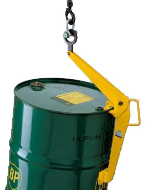 Pince à fût de levage vertical - Pour fourches de chariot élévateur - Capacité 500 à 800 kg - Fûts standards 220 litres_0