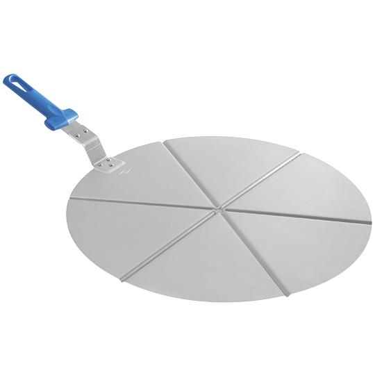 Plateau porte-pizza avec manche et guide pour couper en 6 morceaux, diametre 500 mm - Z/GACCPT506_0