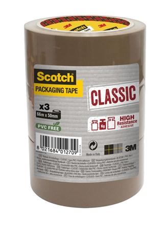 ROULEAU ADHÉSIF SCOTCH LA HAVANE 50 MM X 66 M (VENDU PAR 3)