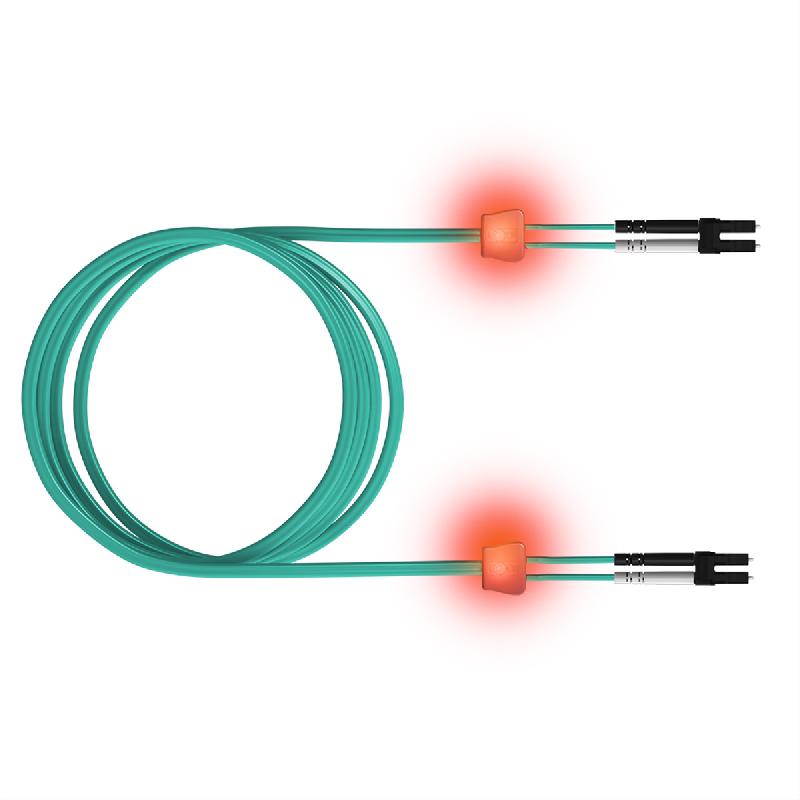 SaCon Câble FO duplex 50/125µm OM3, SC/SC, turquoise, 5 m_0