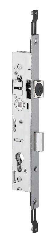 Serrure 3 points pêne dormant demi-tour 36mm pour tringle plate - stremler - 2270.36.Ti24 - 019119_0