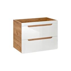 STELLAMEUBLES Meuble sous vasque encastrable ARUBA WHITE - 3667335107780_0