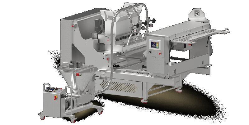Système d'extrusion de bâton rempli - Matrice personnalisée - Régulation de température - 1 à 6 unités d'extrusion_0