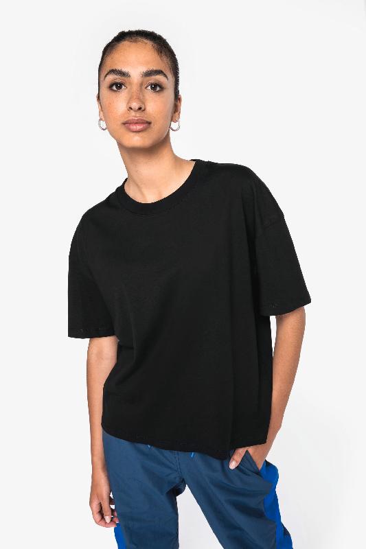T-shirt écoresponsable oversize femme - Native Spirit - 100% coton biologique - Réf: NS313_0