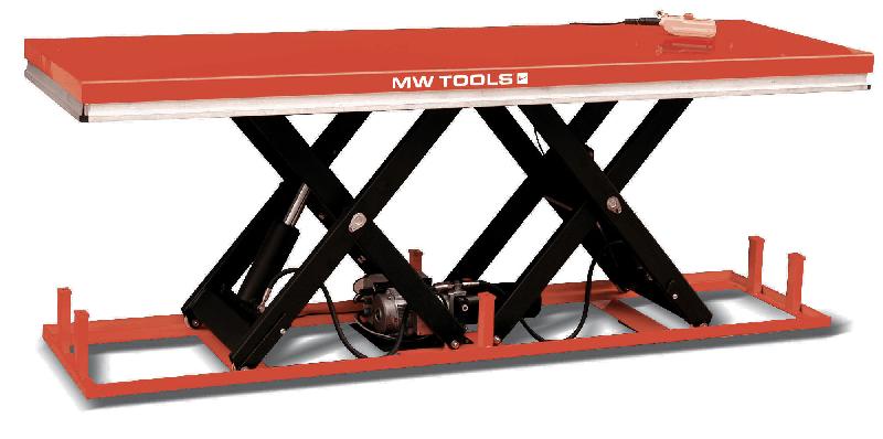 Table élévatrice electrique 1000MM 2000KG 230V longueur 2500mm MW Tools TPSL2110_0