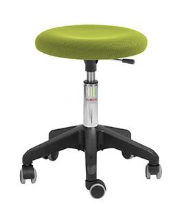 Tabouret professionnel petite enfance - Beta Octopus - Tissu 3D vert - Prévention des douleurs lombaires_0