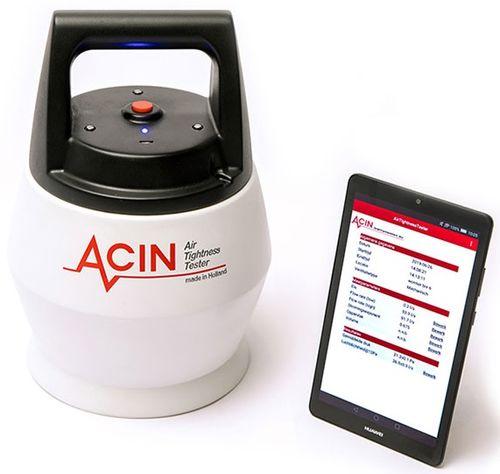 Testeur d'étanchéité à l'air de bâtiments - Qv10, N50 - ACIN ATT avec système de ventilation_0
