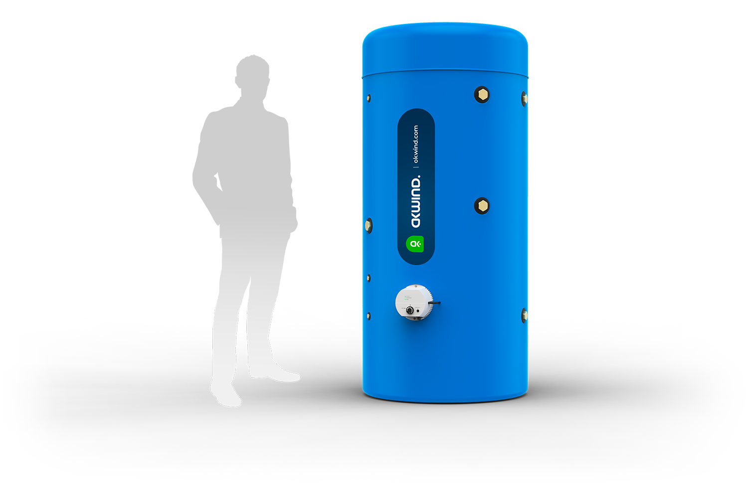 Accumulateur thermique d'énergie pour préchauffage d'ecs -Puissance max.5,8 kW - Capacité 500L - MEA_0