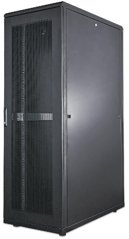 Bâti serveur 19 pouces MHT263 avec une grande capacité - 42U - 1000 (P) x 600 (L) x 2033 (H) - assemblé - noir - Bravour®_0