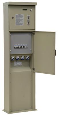 Bornes de distribution en libre service pour aire de camping-car, en acier inoxydable_0