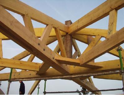 Charpente traditionnelle en bois Douglas - Dumoulin - choix standard et hors aubier_0