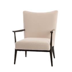 Fauteuils Rita -  Blanc Autre Tissu Amadeus 75x77 cm - blanc 3520071866031_0