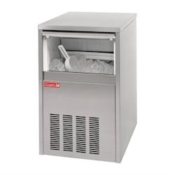 Gastro M Machine inox à glaçons 28 Kg par jour, réservoir 12 Kg, 220 V - MONO - inox CT694_0