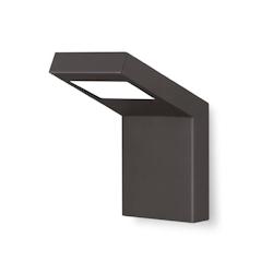 KOBI Applique murale Design rectangle anthracite 160MM blanc neutre 400 lumens extérieur IP54 - blanc 5902201359206_0
