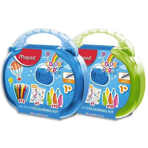 MALLETTE DE COLORIAGE EARLY AGE - COLORIS ASSORTIS